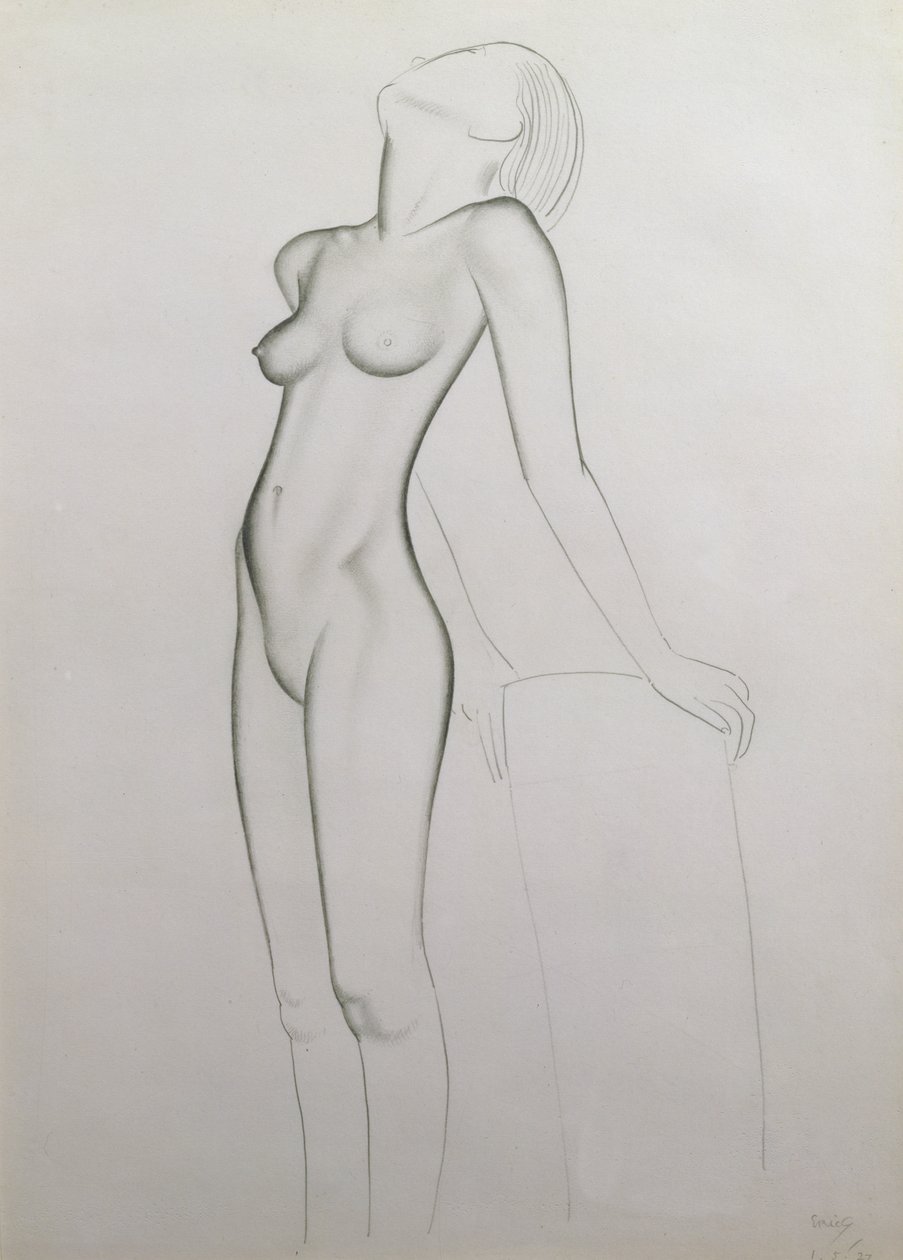 Nude by Eric Gill