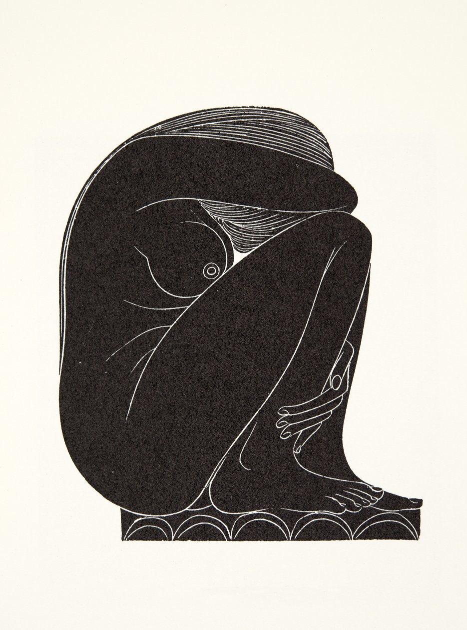 On the Tiles by Eric Gill