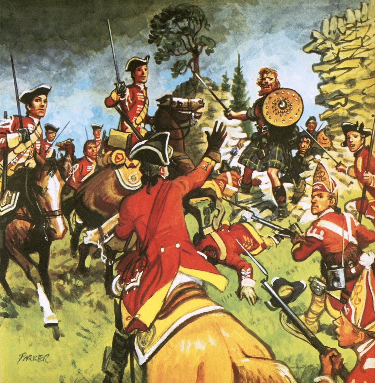 Battle of Culloden by Eric Parker
