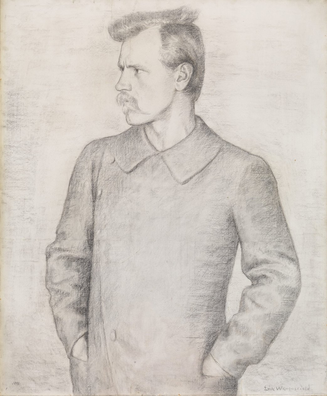 Fridtjof Nansen by Erik Theodor Werenskiold