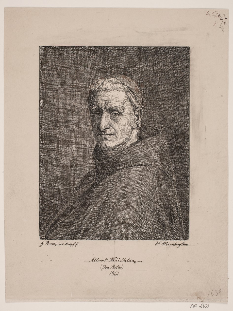 Albert Küchler by Erling Eckersberg