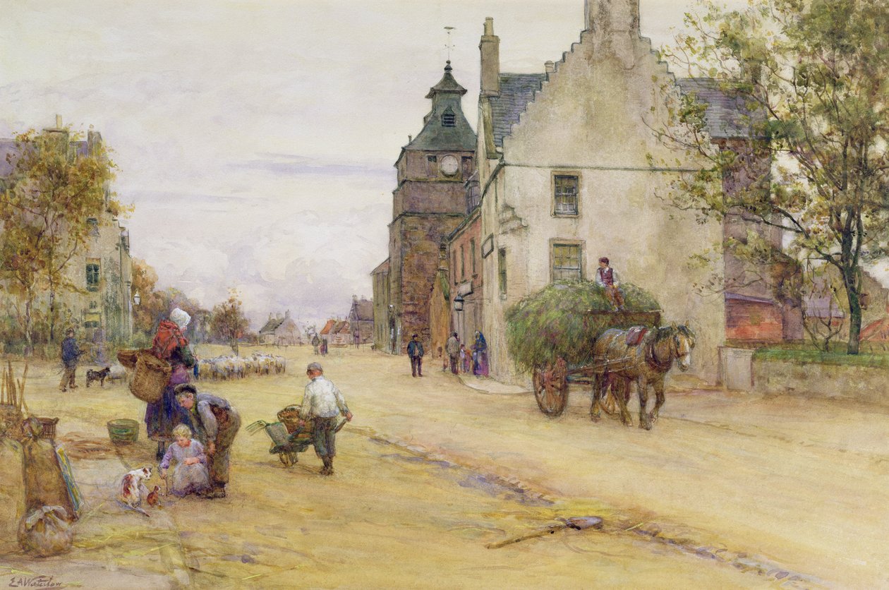 Crail, Fife by Ernest Albert Waterlow