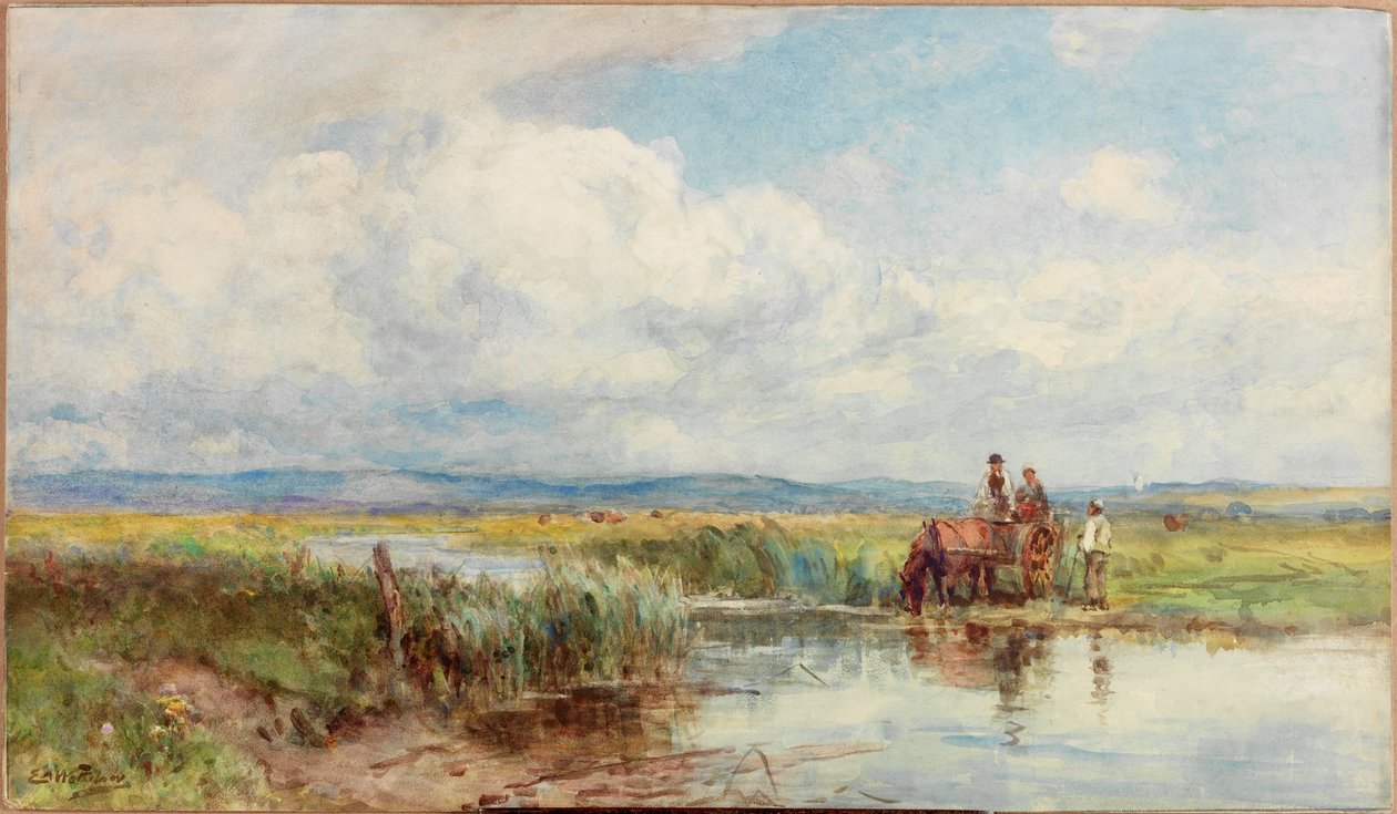 Moorland by Ernest Albert Waterlow