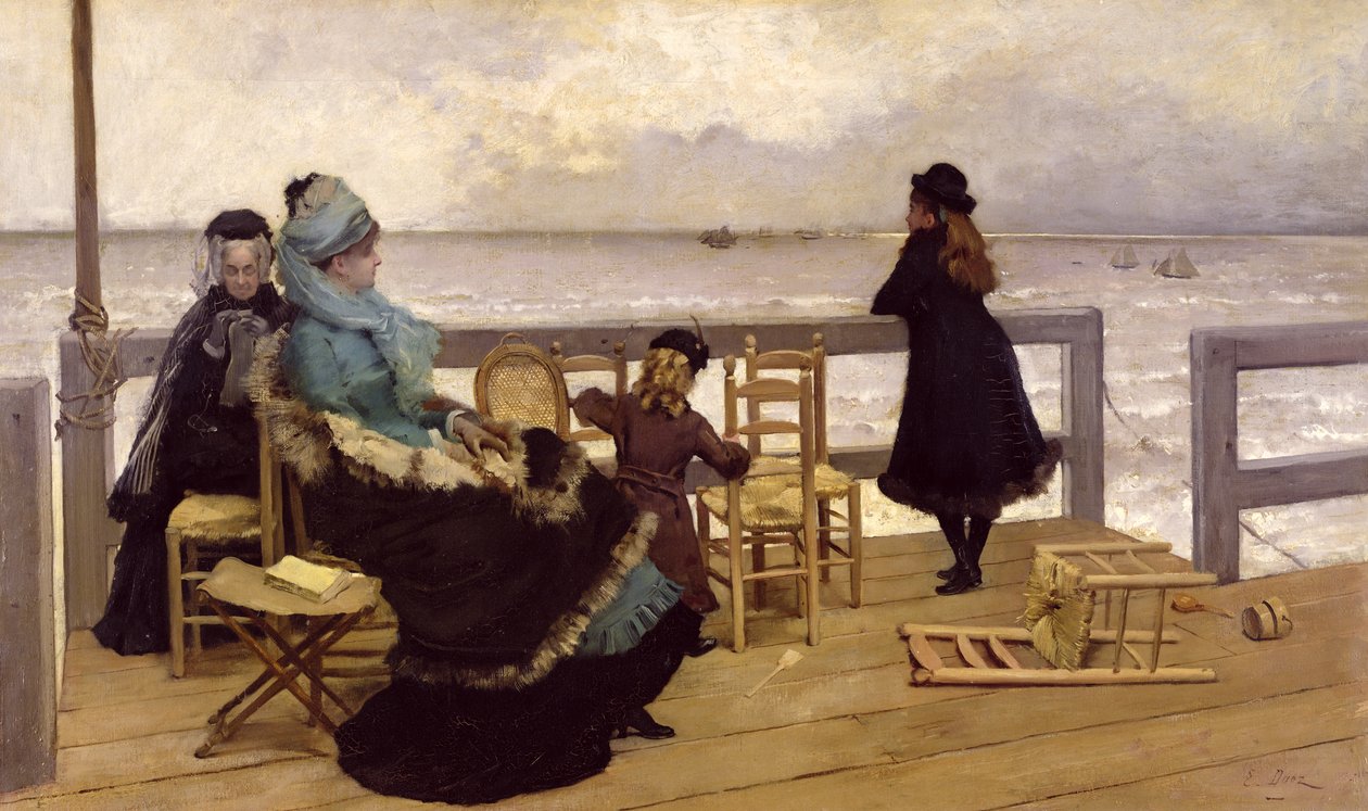 The End of October by Ernest Ange Duez