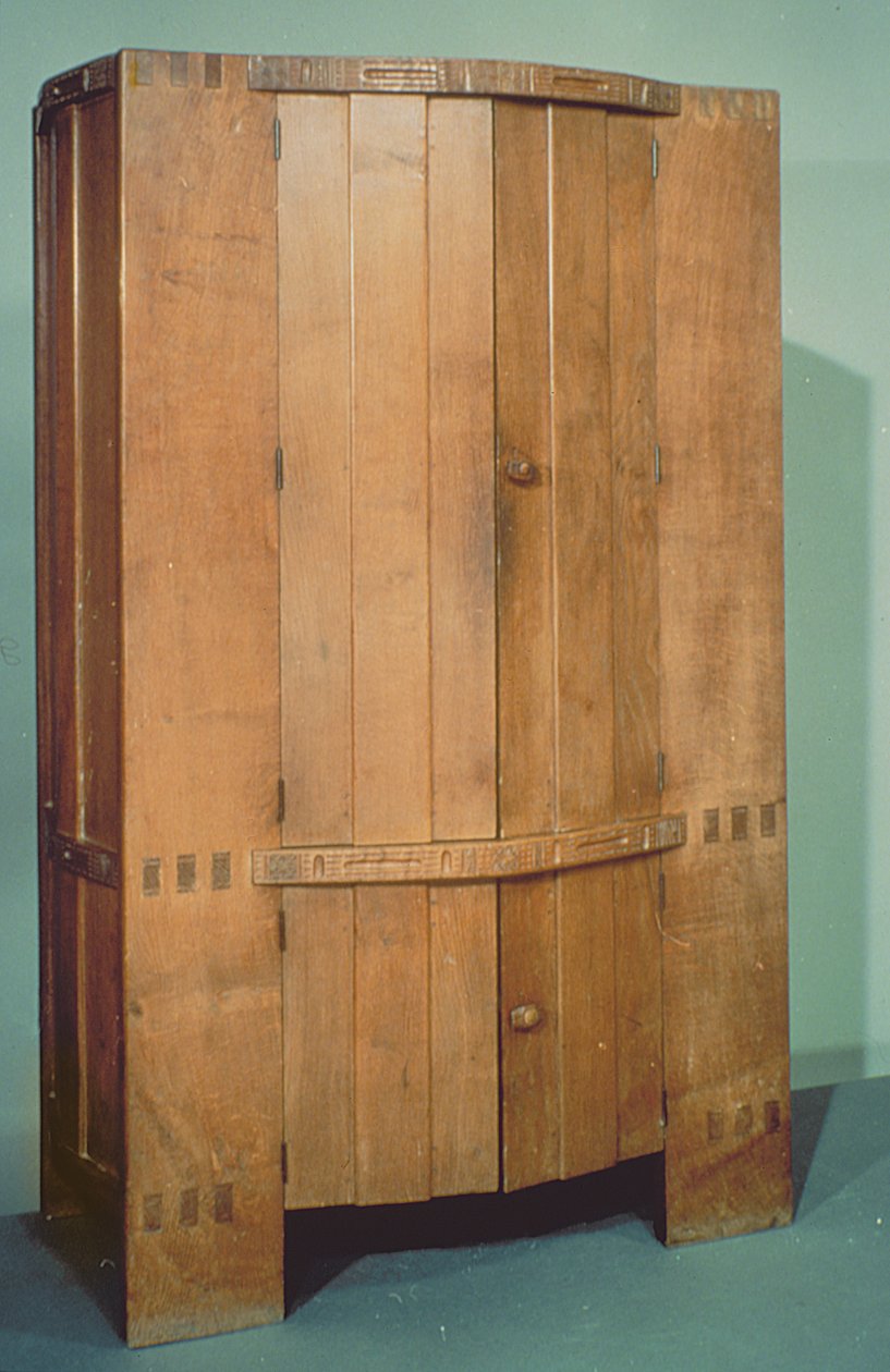 Wardrobe, c.1902 by Ernest Barnsley