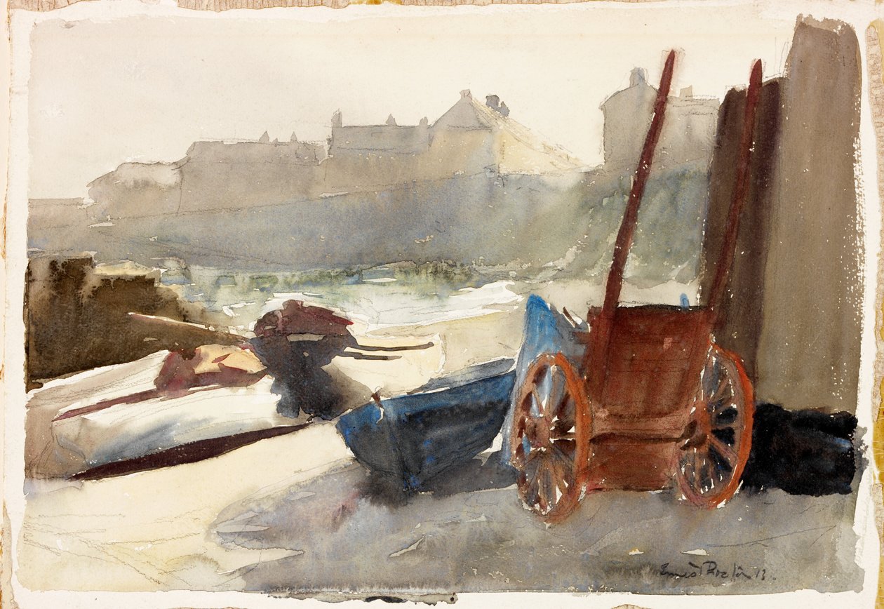 Old Newlyn by Ernest Procter