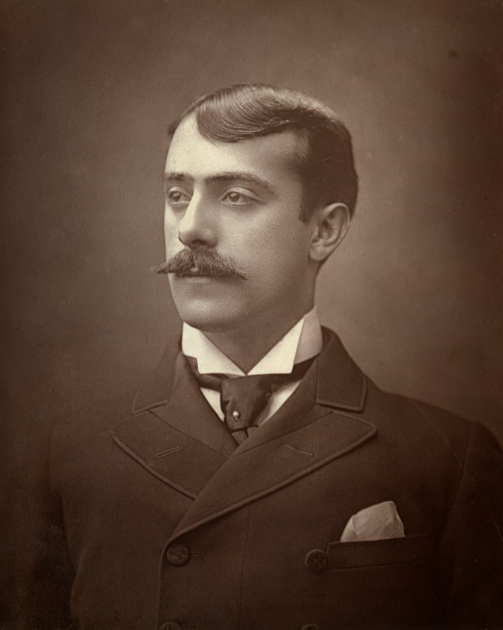 Laurence Cautley, British Actor by Ernest Barraud