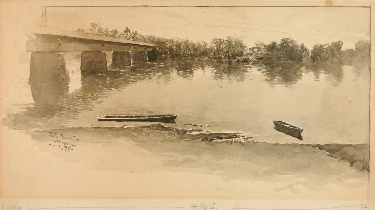 Washington Crossing by Ernest C. Peixotto