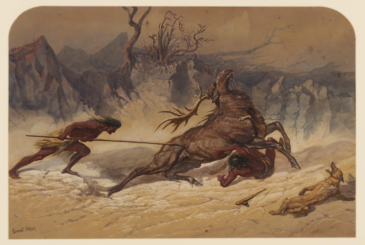 Hunting by Ernest Henry Griset