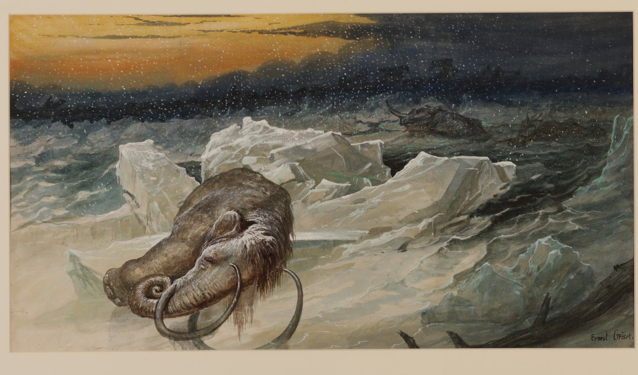 Woolly Mammoth by Ernest Henry Griset