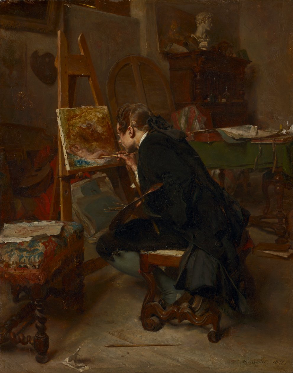 A Painter by Ernest Meissonier