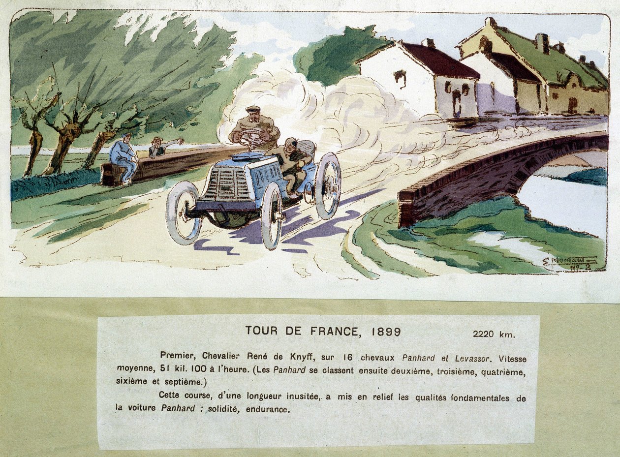 Racing: The Tour de France by Ernest Montaut