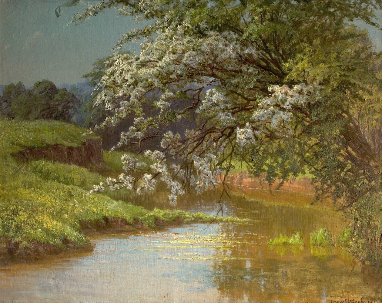 May Blossom by Ernest Owen Cooke