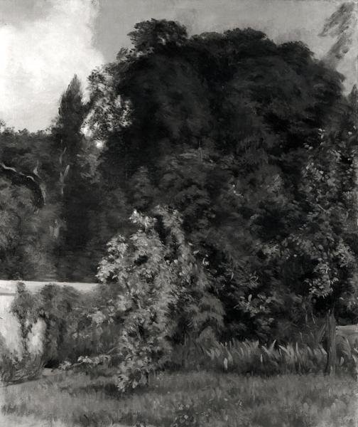 The Grounds at Queue-en-Brie by Ernest Rouart