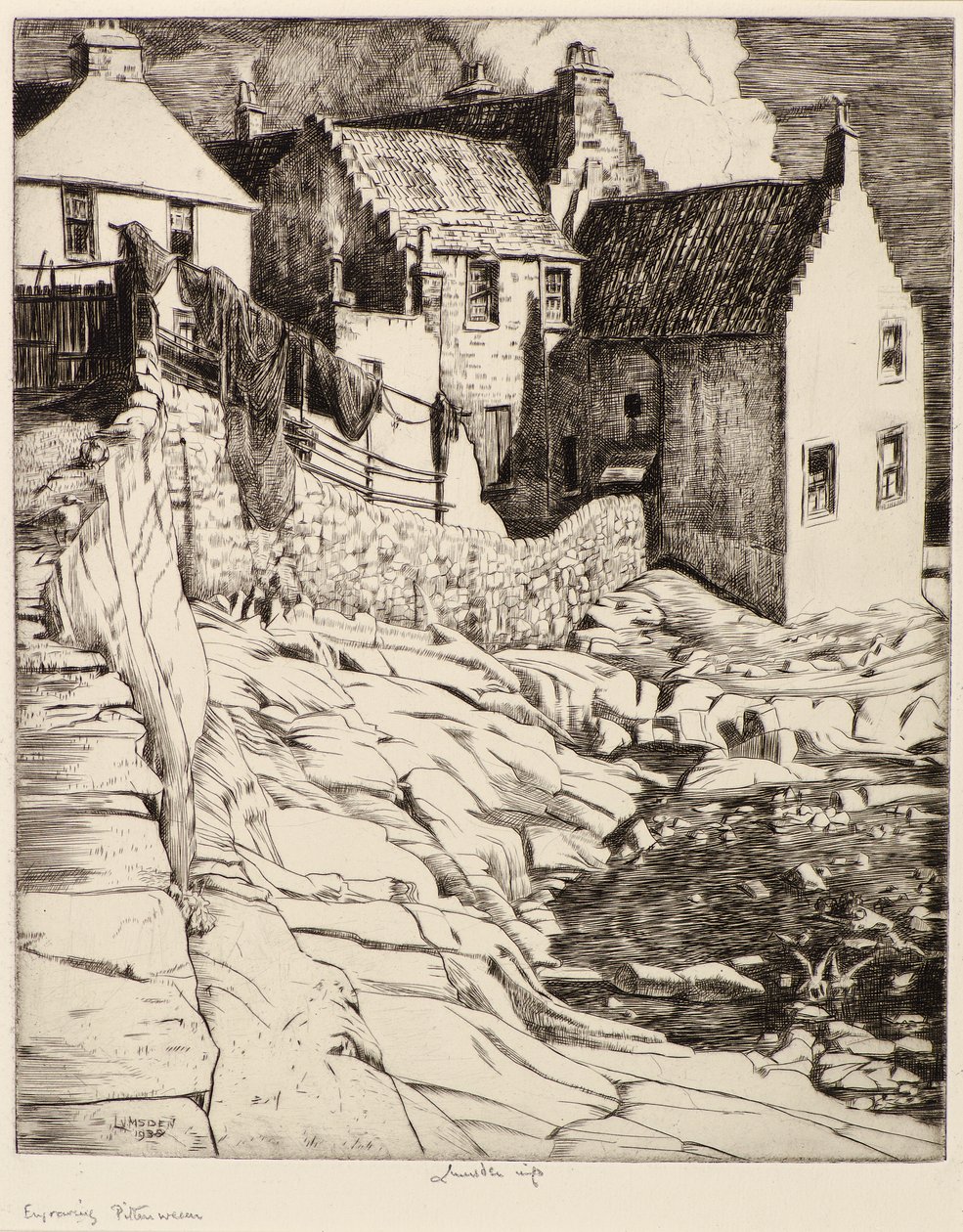 Pittenweem by Ernest Stephen Lumsden