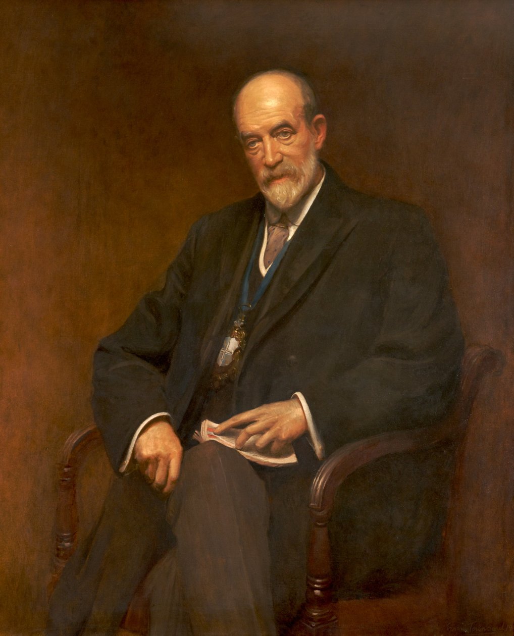 George Henry Kenyon, 1915 by Ernest Townsend