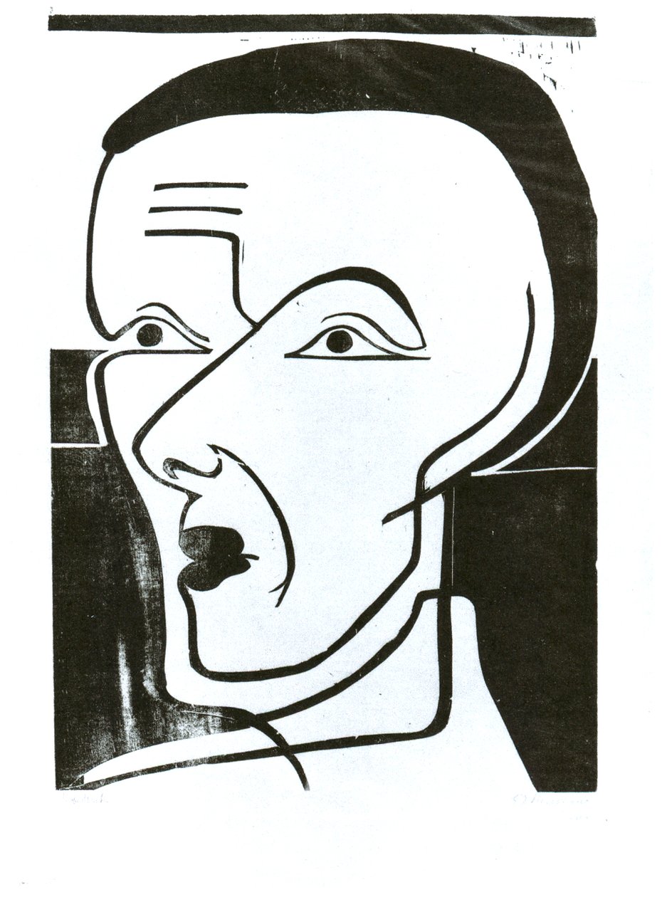 Self-portrait by Ernst Ludwig Kirchner