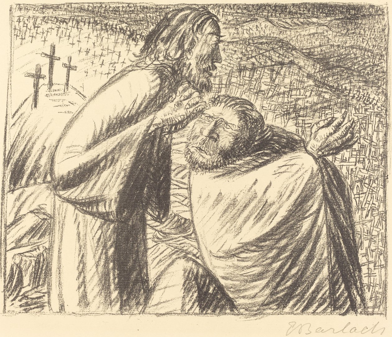Anno Domini MCMXVI Post Christum Natum by Ernst Barlach