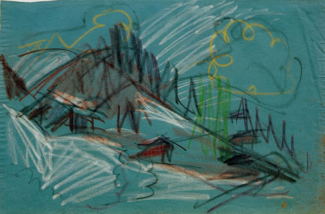 Alp in Moonlight by Ernst Ludwig Kirchner