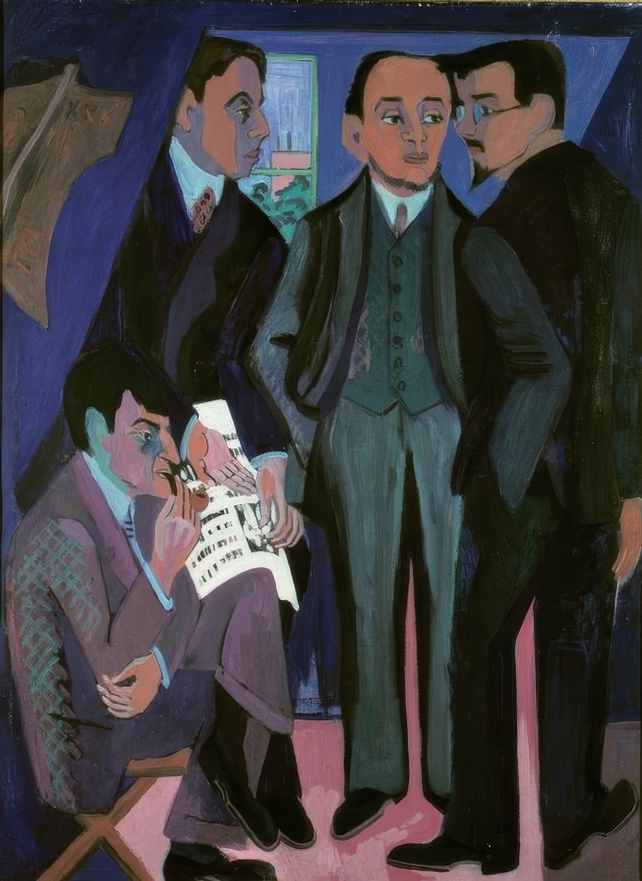 An Artist Community by Ernst Ludwig Kirchner