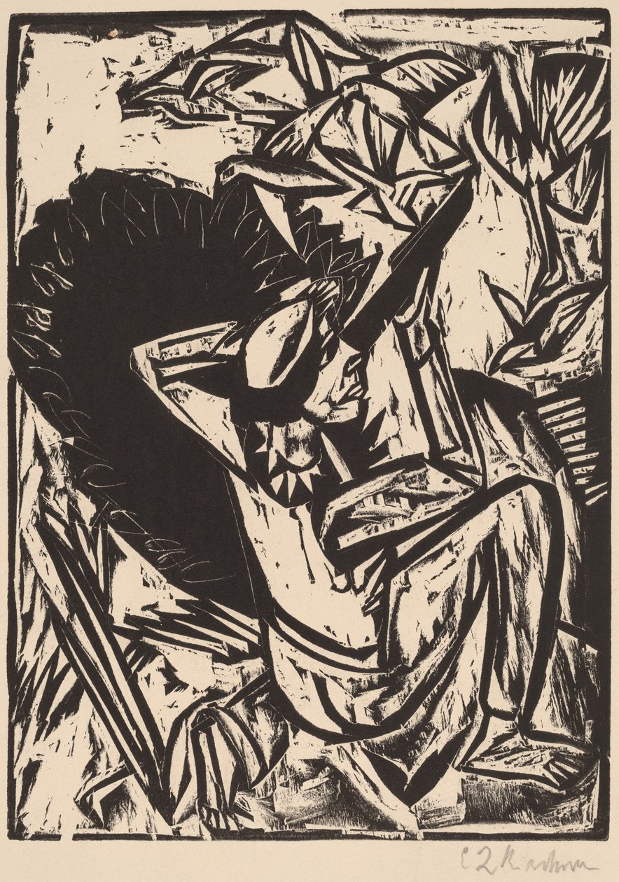 The Gull Hunter by Ernst Ludwig Kirchner