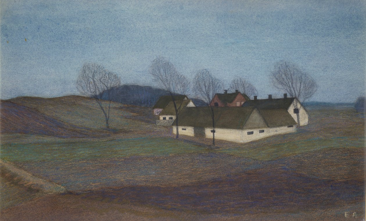 A Zealand Farm by Ester Almqvist