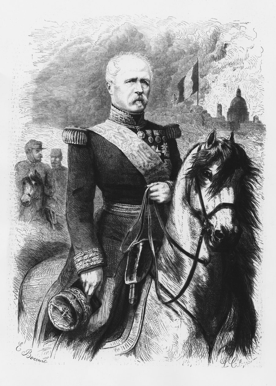 Marshall MacMahon by Etienne Gabriel Bocourt