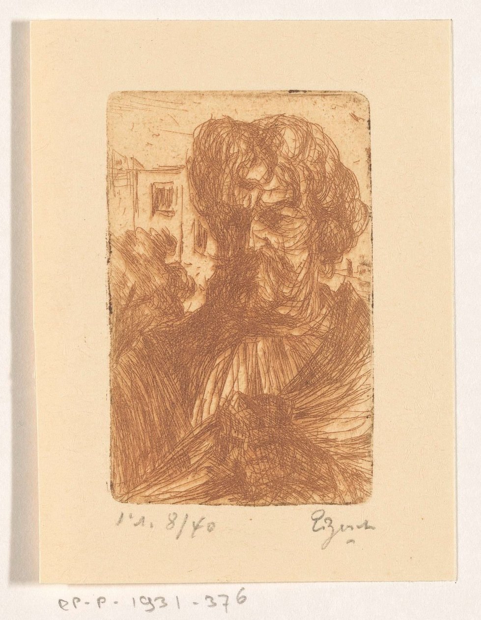 Judas (Oberammergau) by Etienne Bosch (signed by artist)