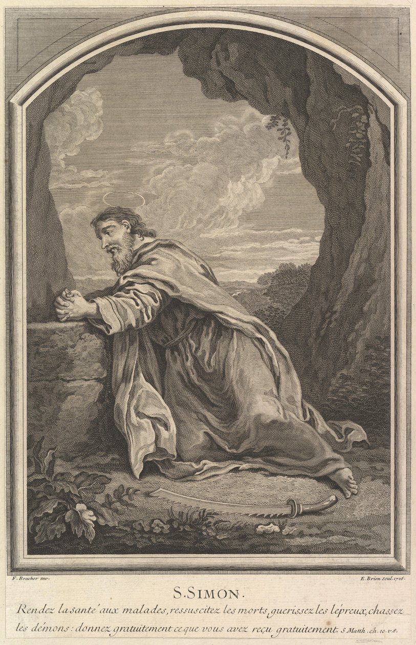 Saint Simon by Etienne Brion