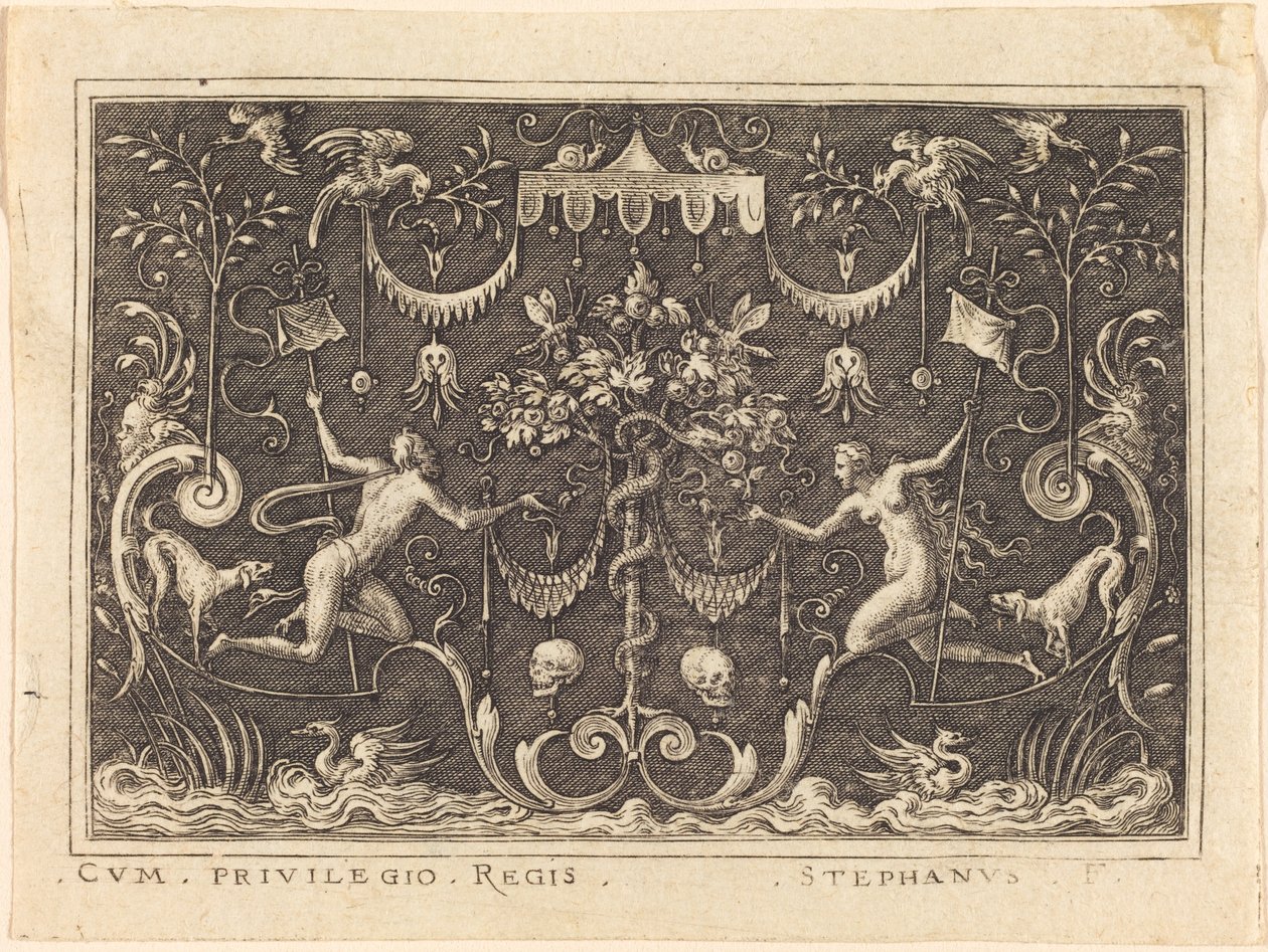 The Fall of Man by Etienne Delaune