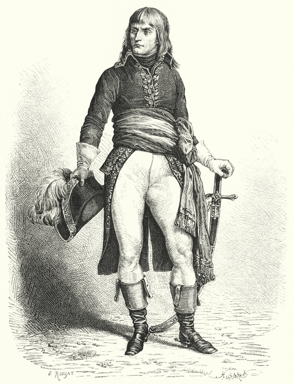 Napoleon Bonaparte by Etienne after Ronjat