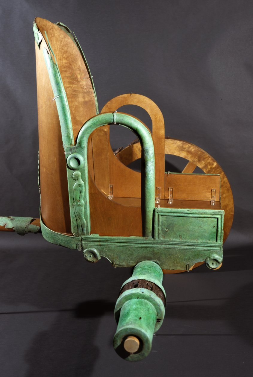 Chariot from Ischia di Castro, 530-520 BC by Etruscan