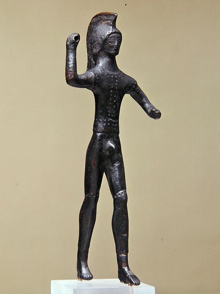 Warrior (bronze) by Etruscan