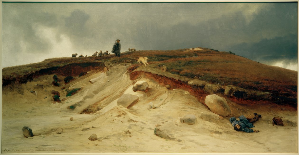 The Slain by Eugen Felix Prosper Bracht