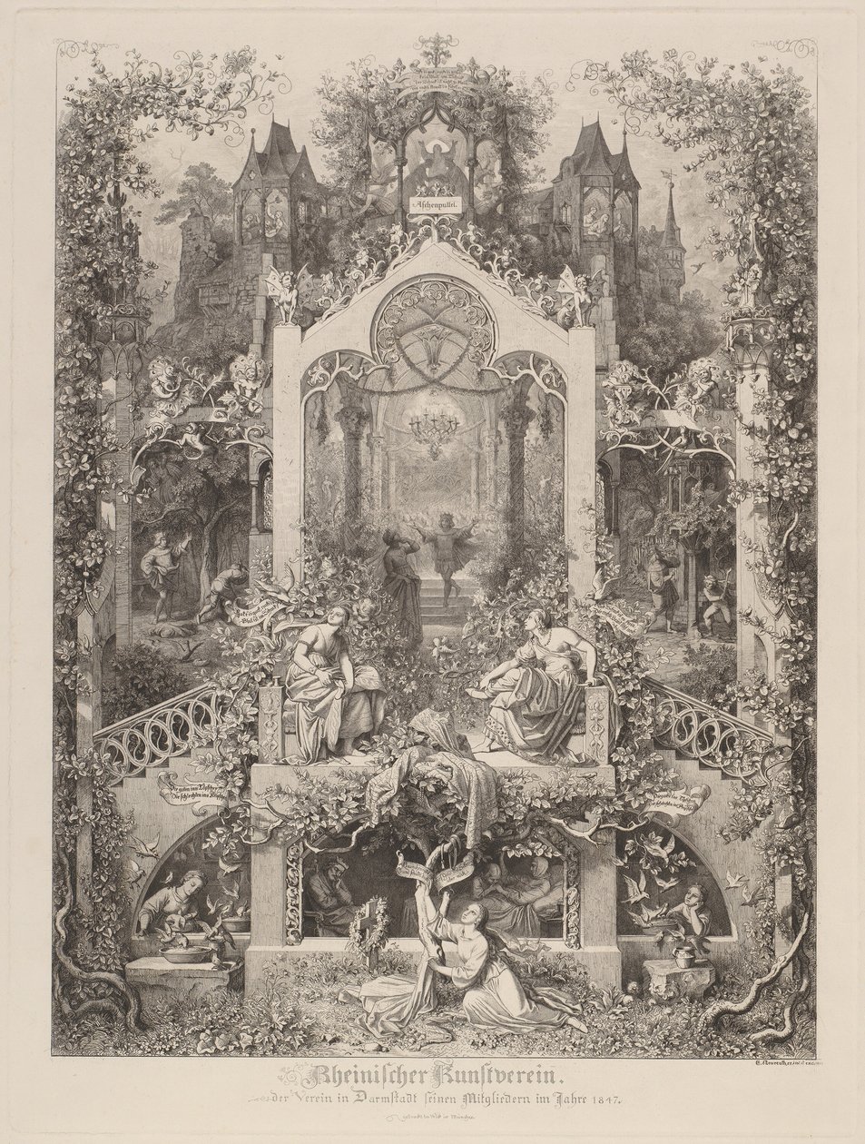 Cinderella by Eugen Napoleon Neureuther