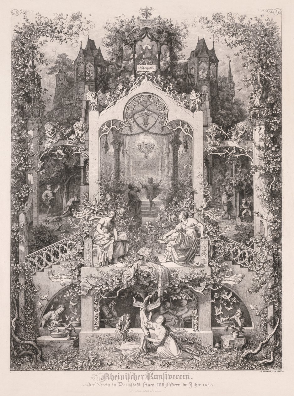 Cinderella by Eugen Napoleon Neureuther