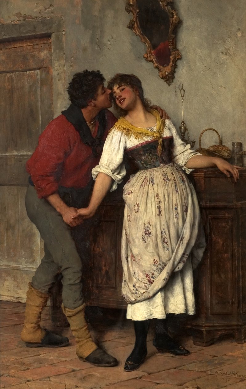 Accepted, 1887 by Eugen von Blaas