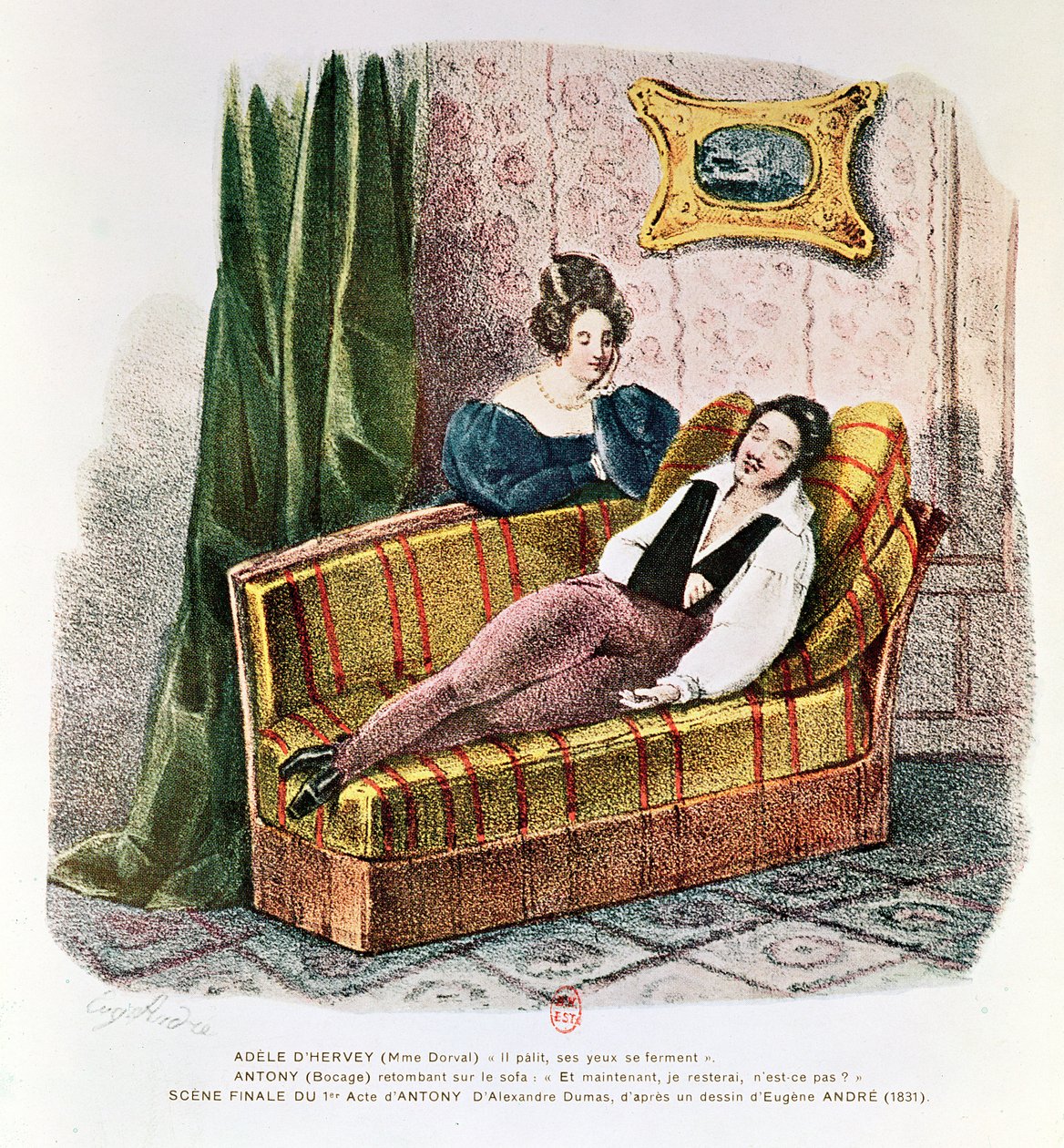 Marie Dorval in the Role of Adele d