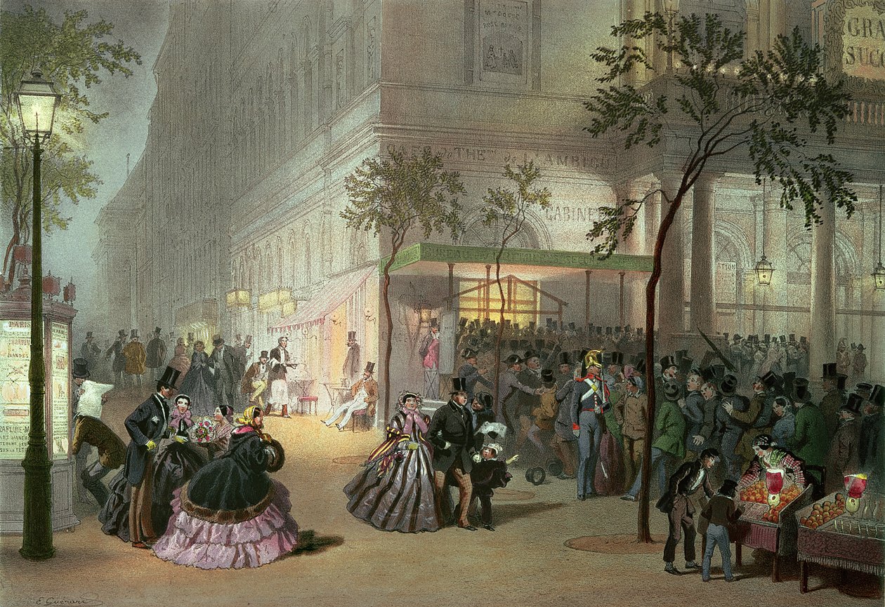 A Queue at the Theatre de l