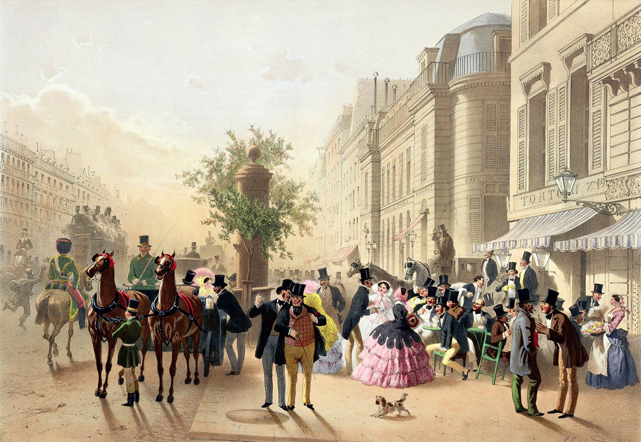 Boulevard des Italiens, from 