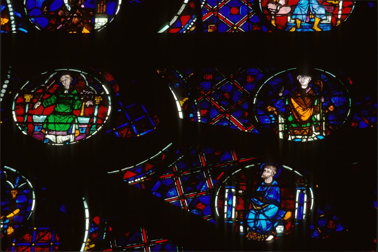 South Rose Window by Eugene Emmanuel Viollet le Duc