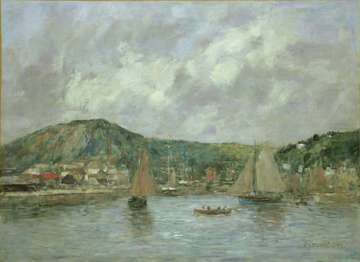 Cherbourg, 1883 by Eugene Louis Boudin