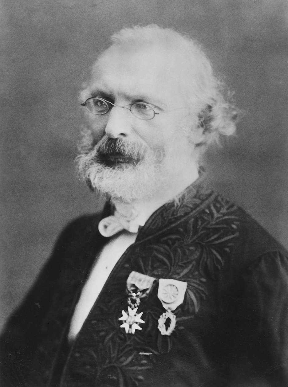 Portrait of Frédéric Passy by Eugene Pirou
