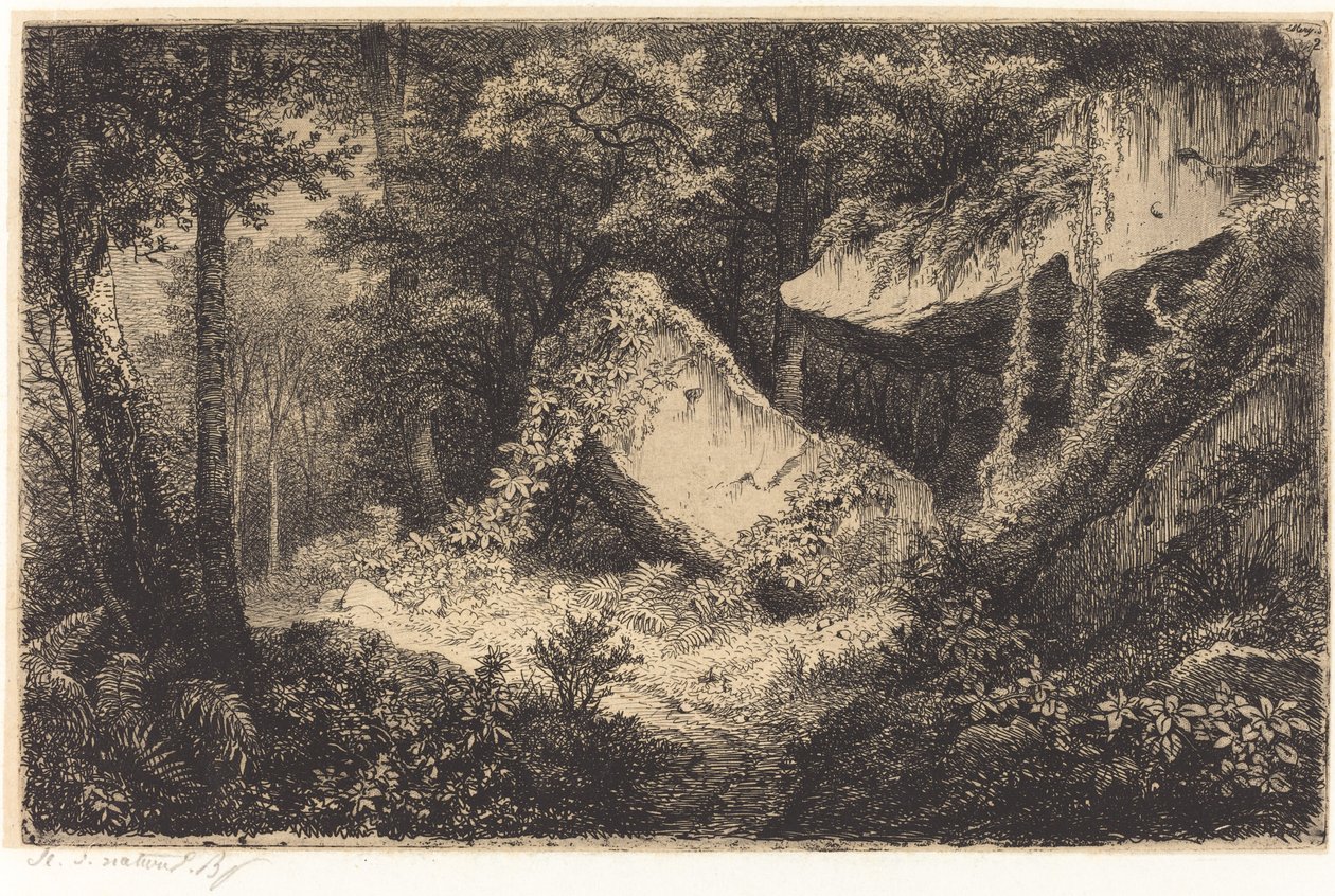 White Rocks by Eugene Bléry