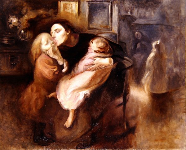 Study for Maternity by Eugène Carrière