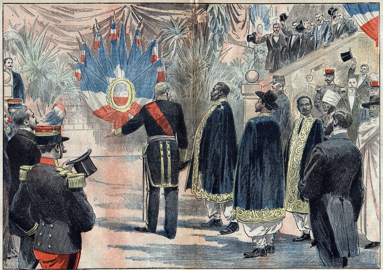 Celebration of July 14, Paris by Eugene Damblans