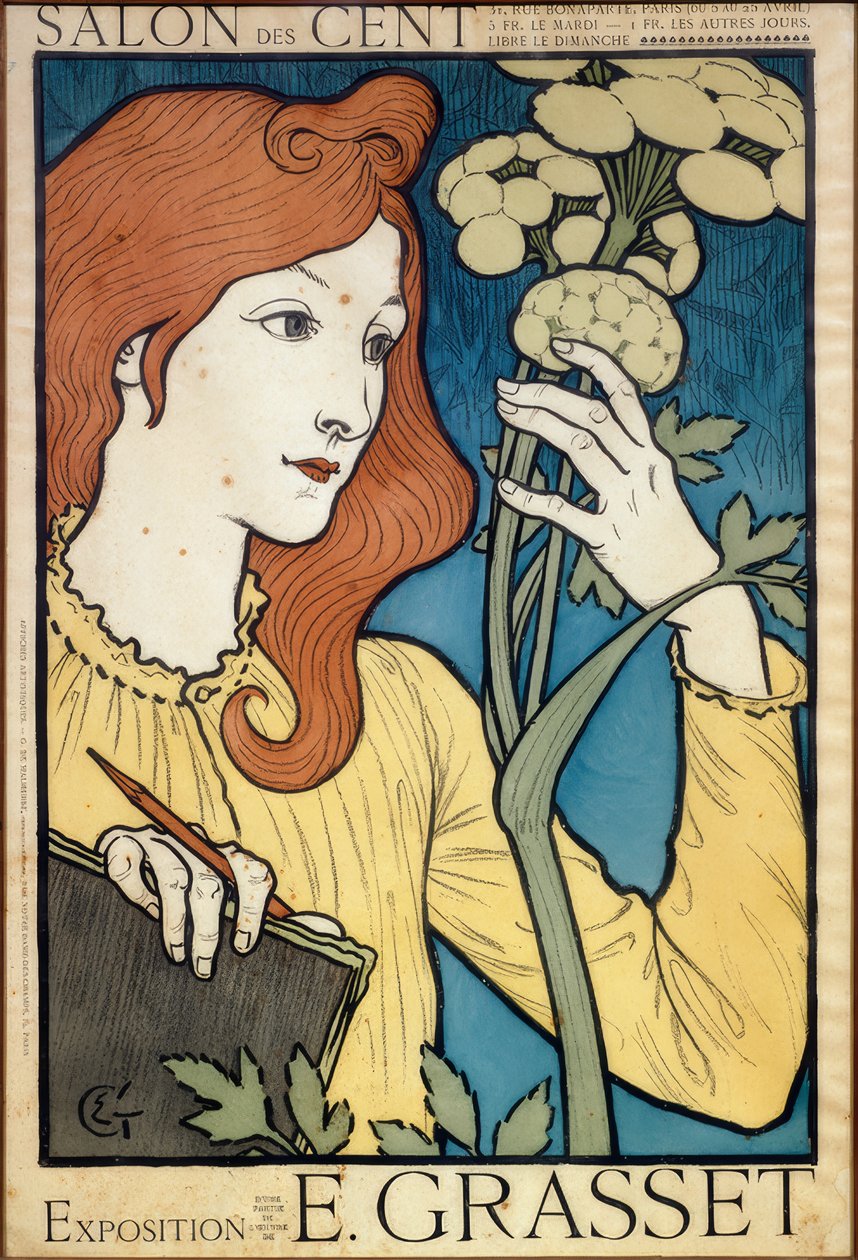 Salon des Cent, E. Grasset Exhibition by Eugene Grasset