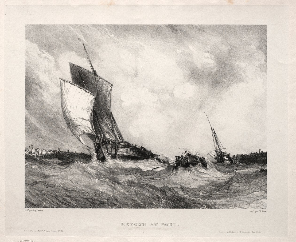 Six Marines: Return to Port by Eugene Isabey