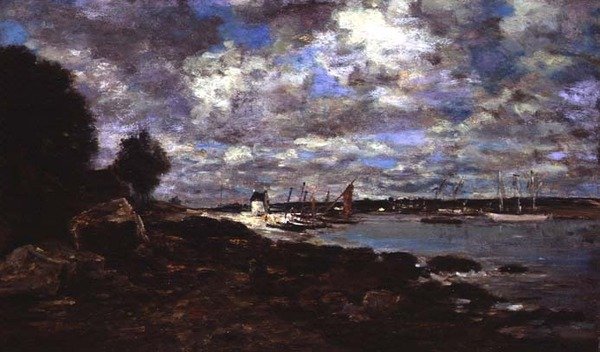 Plougastel-Daoulas by Eugene Louis Boudin