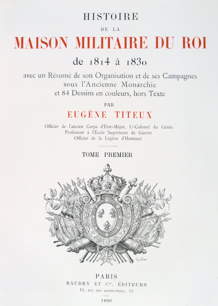 Title Page by Eugene Titeux